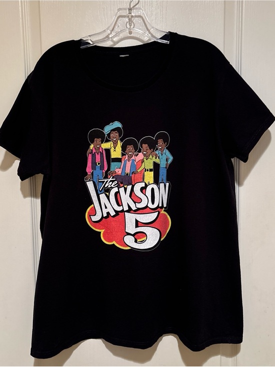 Vintage Tops - Jackson 5 T-shirt with no size tag fair condition